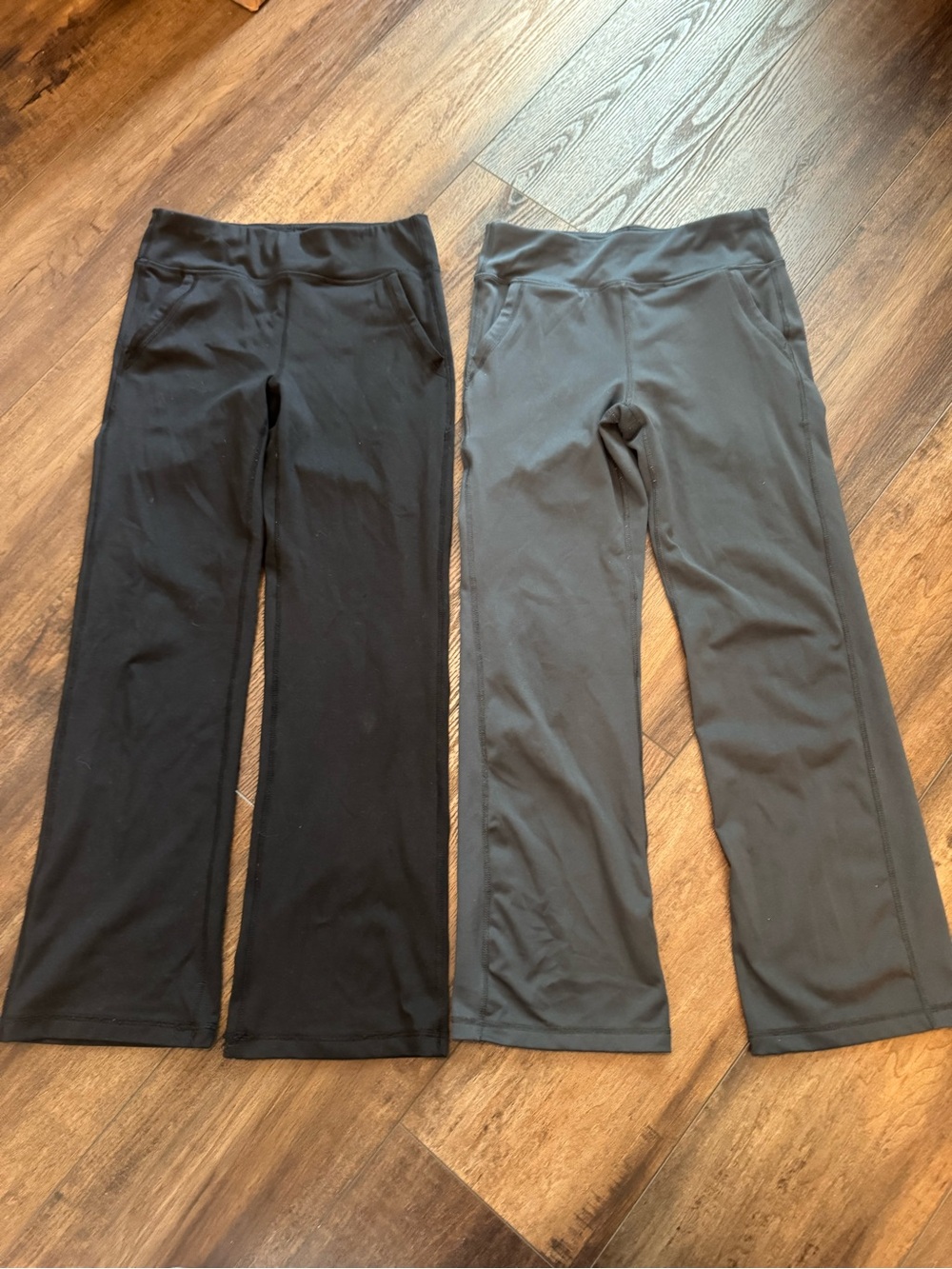 Girls 32 degrees heat athletic pants size 10/12 black and grey